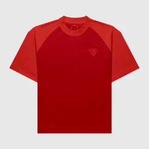 COLORS   TEE RAGLAN ROUGE 1